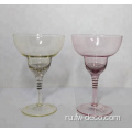 New Design Gold Rim Margarita Wine Glass